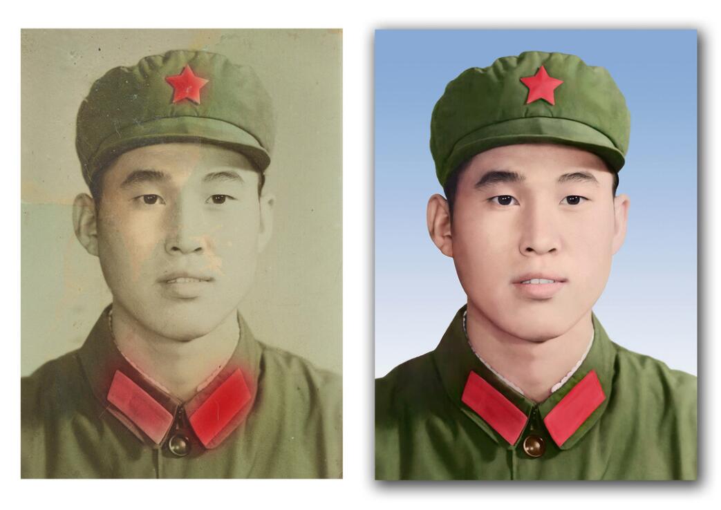 阜南破损照片修复-18